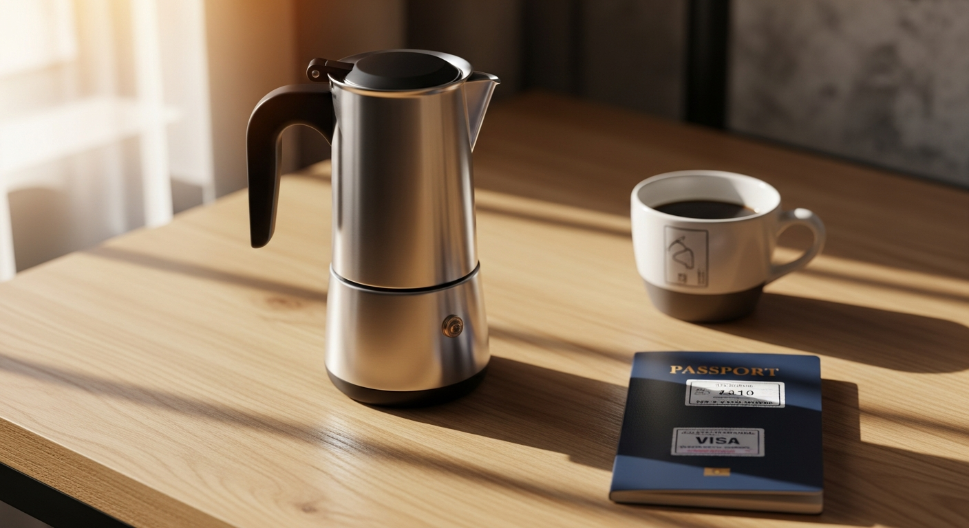 OutIn Nano portable espresso machine brewing rich crema coffee outdoors