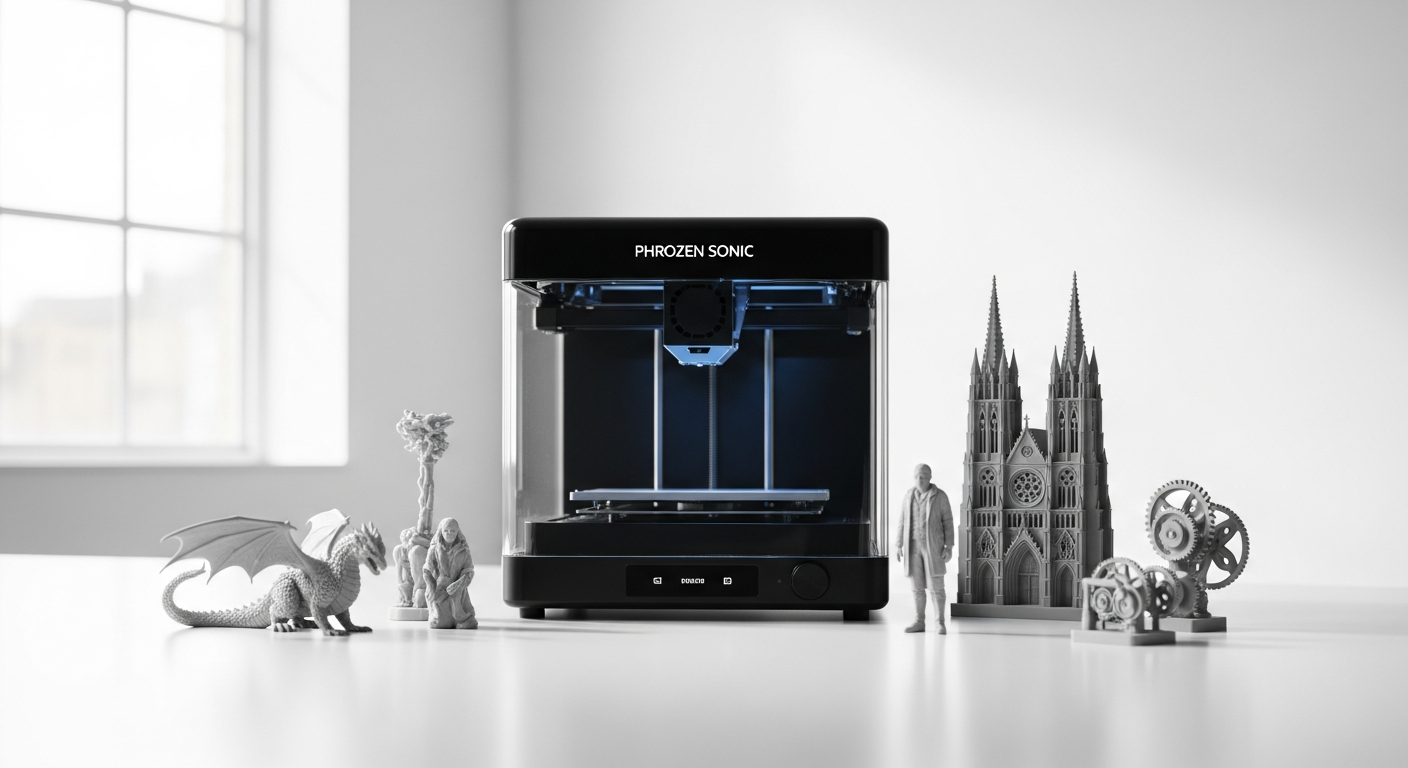 Phrozen Sonic Mighty 8K: Scale Miniature Production