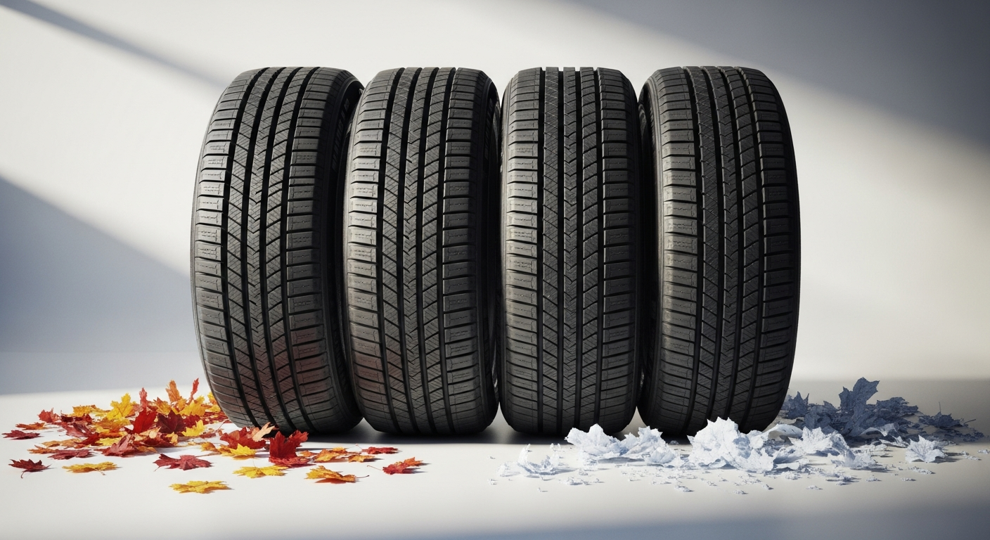 Michelin CrossClimate 2 all-season tire tread pattern close-up detail