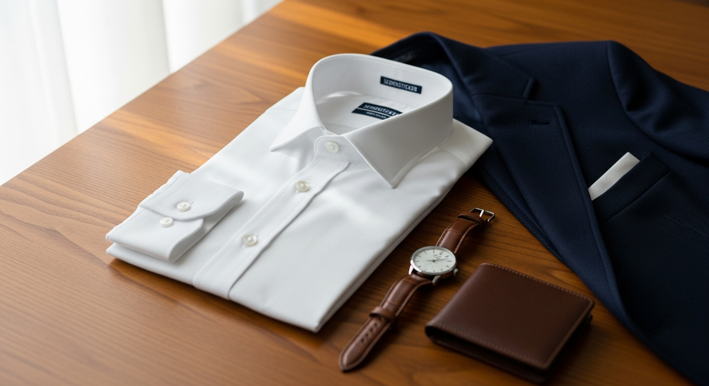 Seidensticker Slim Fit Non-Iron Business Shirt in white, professional German-made quality