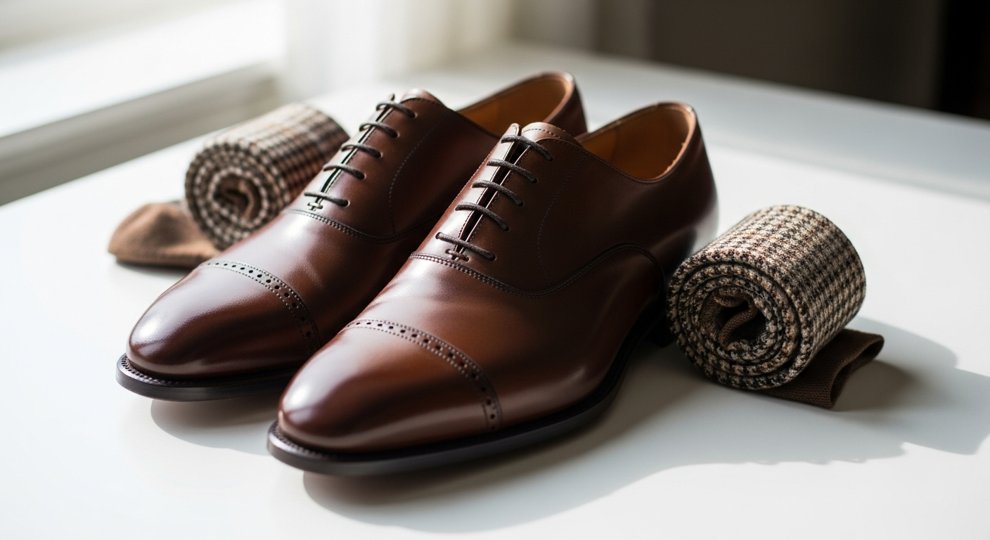 Stacy Adams Madison Cap Toe Oxford dress shoe in black leather