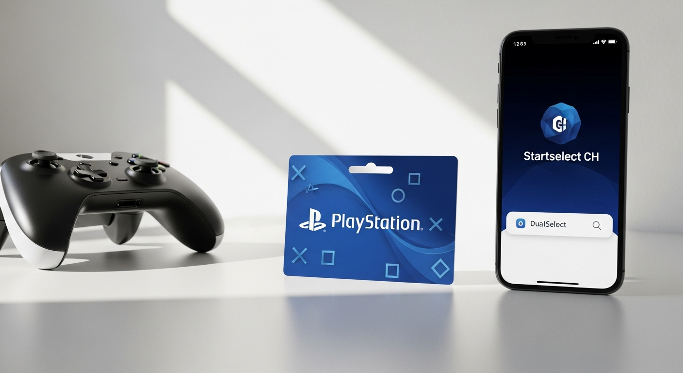 PlayStation Store Gift Card Digital code displayed on screen with CHF denomination and instant delivery badge