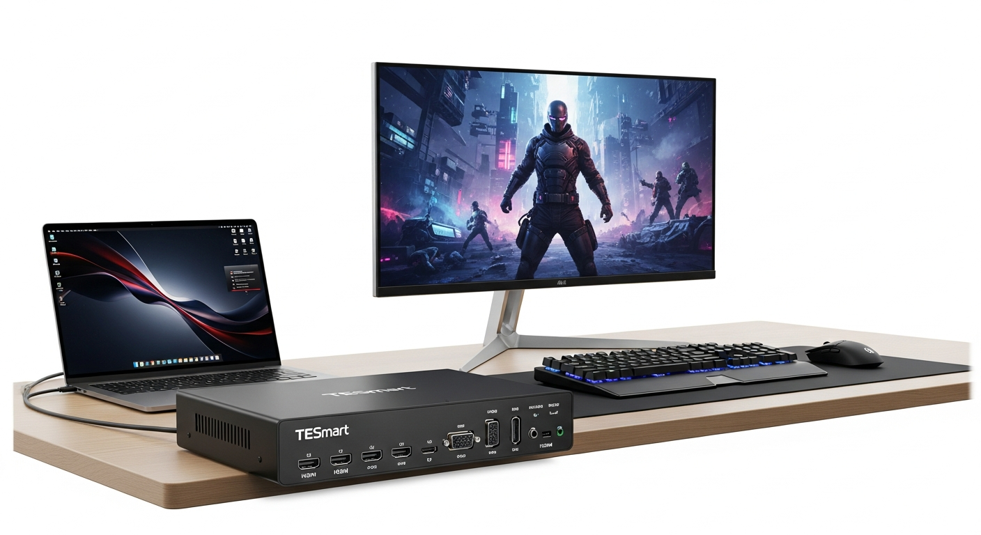 TESmart 4K 60Hz KVM Switch: Ultimate Multi-Device