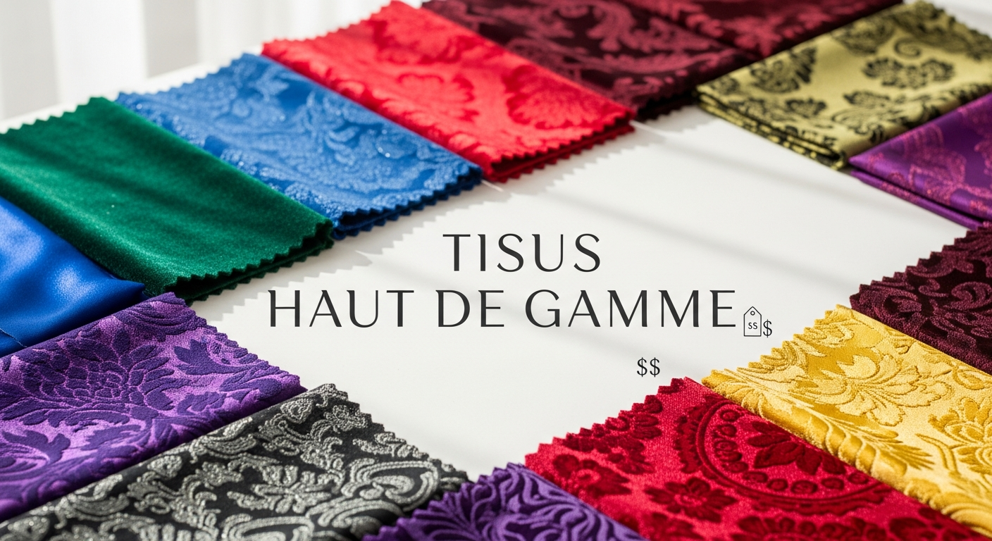 Tissus Haut de Gamme: Accès Luxe à Prix Réduits