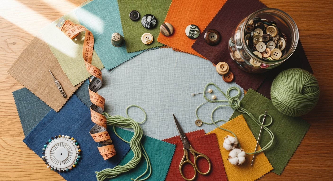 Premium upcycled and diverse fabrics displayed at Tissus de Rêve sustainable fabric retailer