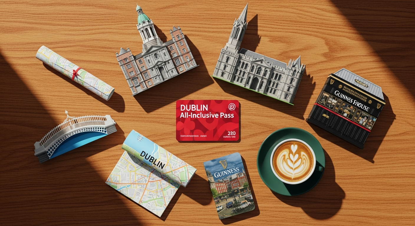 Dublin All-Inclusive Pass digital sightseeing bundle for fast-paced travelers
