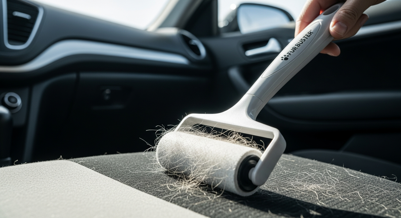 Fur Buster Pet Hair Remover Roller for Cars