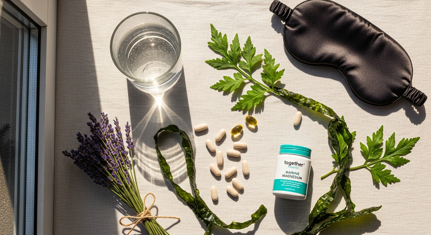 Together Health Natural Marine Magnesium Capsules in sustainable eco-friendly packaging