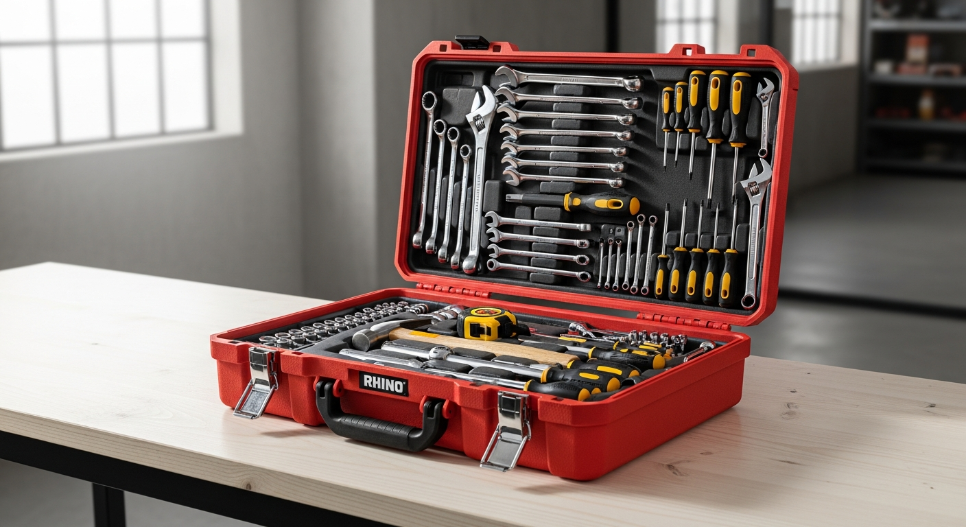 Toolbrothers RHINO XXL Werkzeugkoffer ULTRA Handling+ professional tool storage case