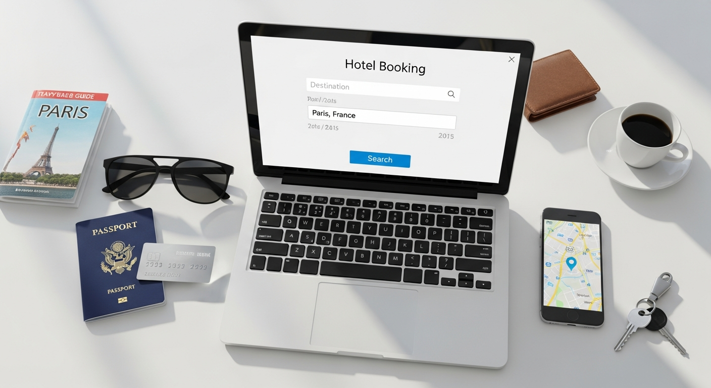 Trivago UK hotel price comparison interface showing search filters and booking options