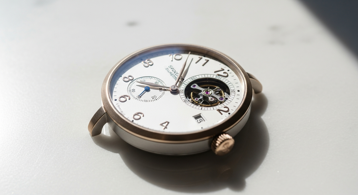 Tsar Bomba Light Matter transparent watch with visible Seiko movement and sapphire crystal