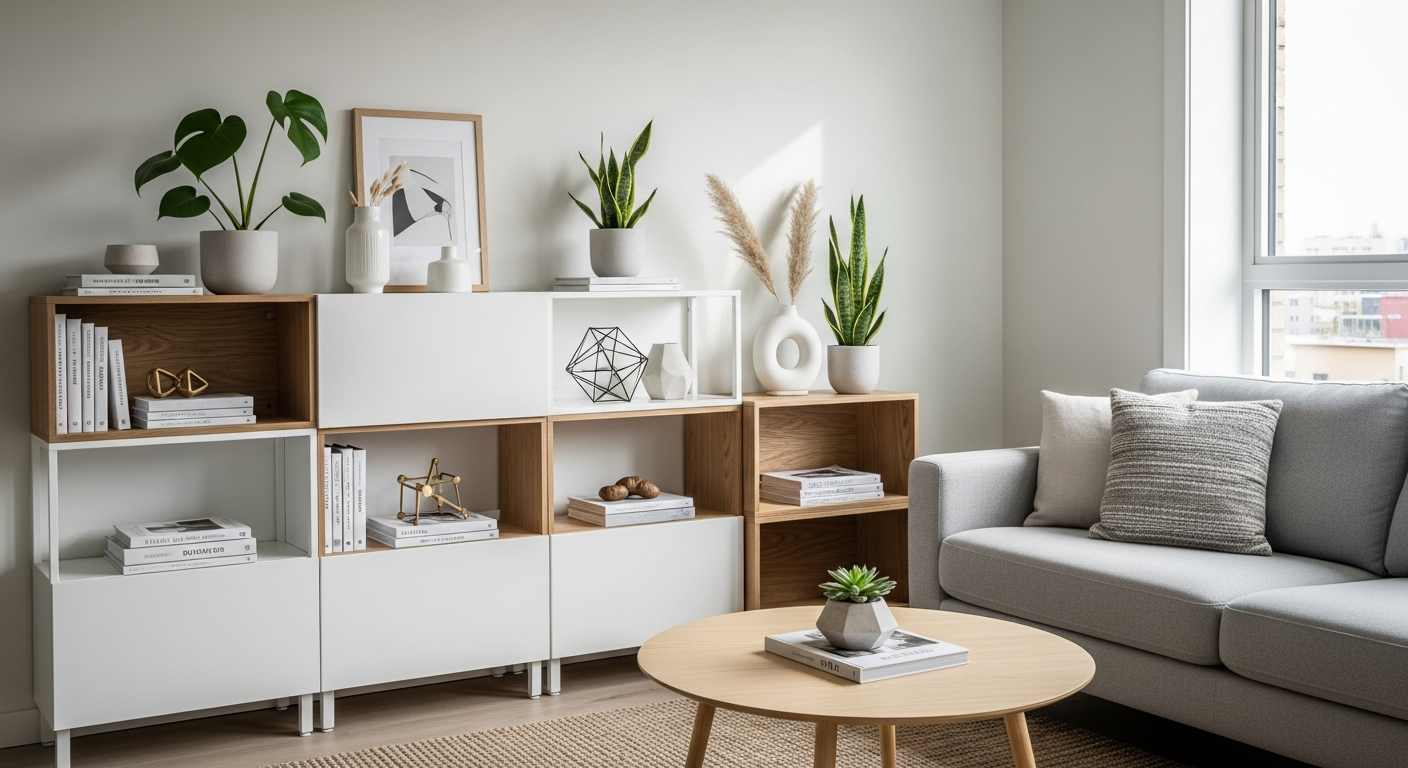 Custom Shelving for Small Apartments