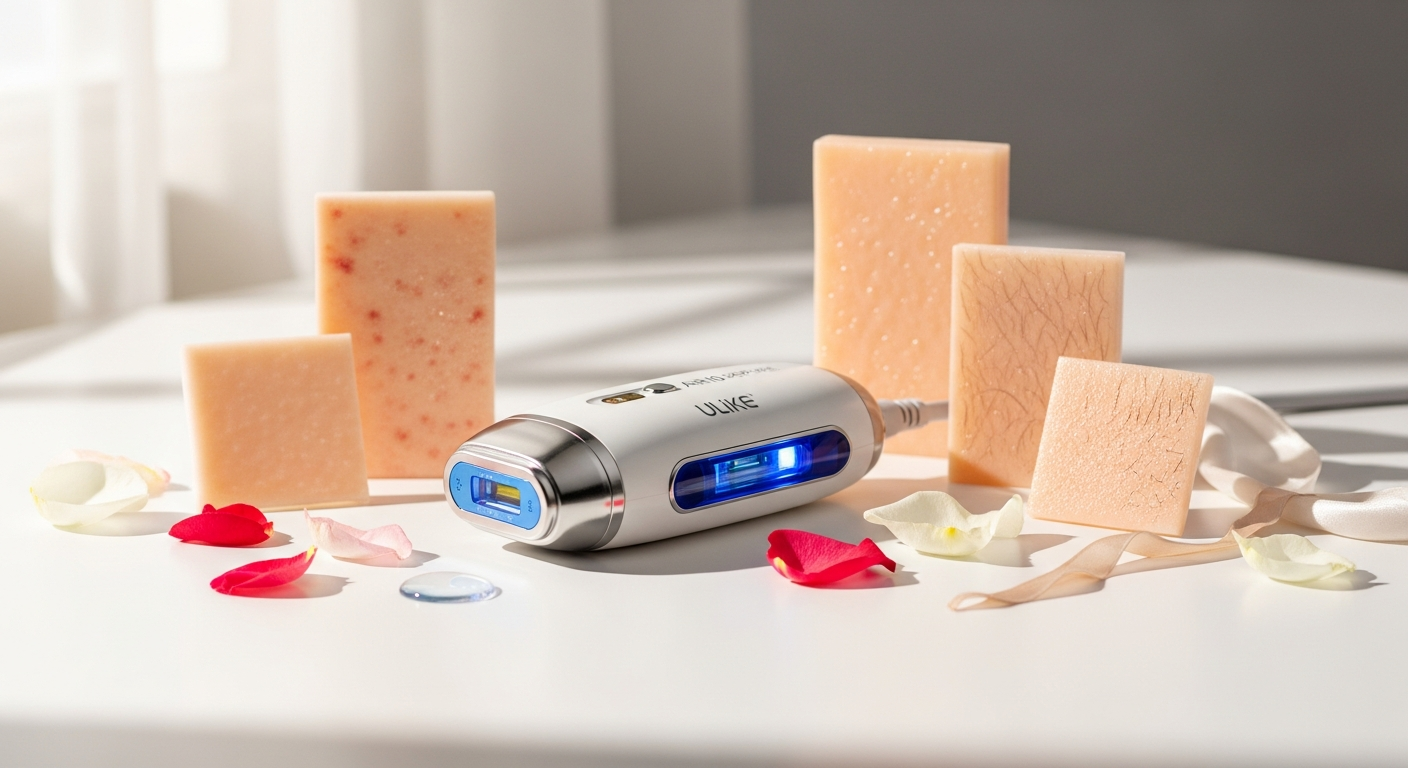 Ulike Air 10 Sapphire IPL device with sapphire cooling technology for at-home hair removal