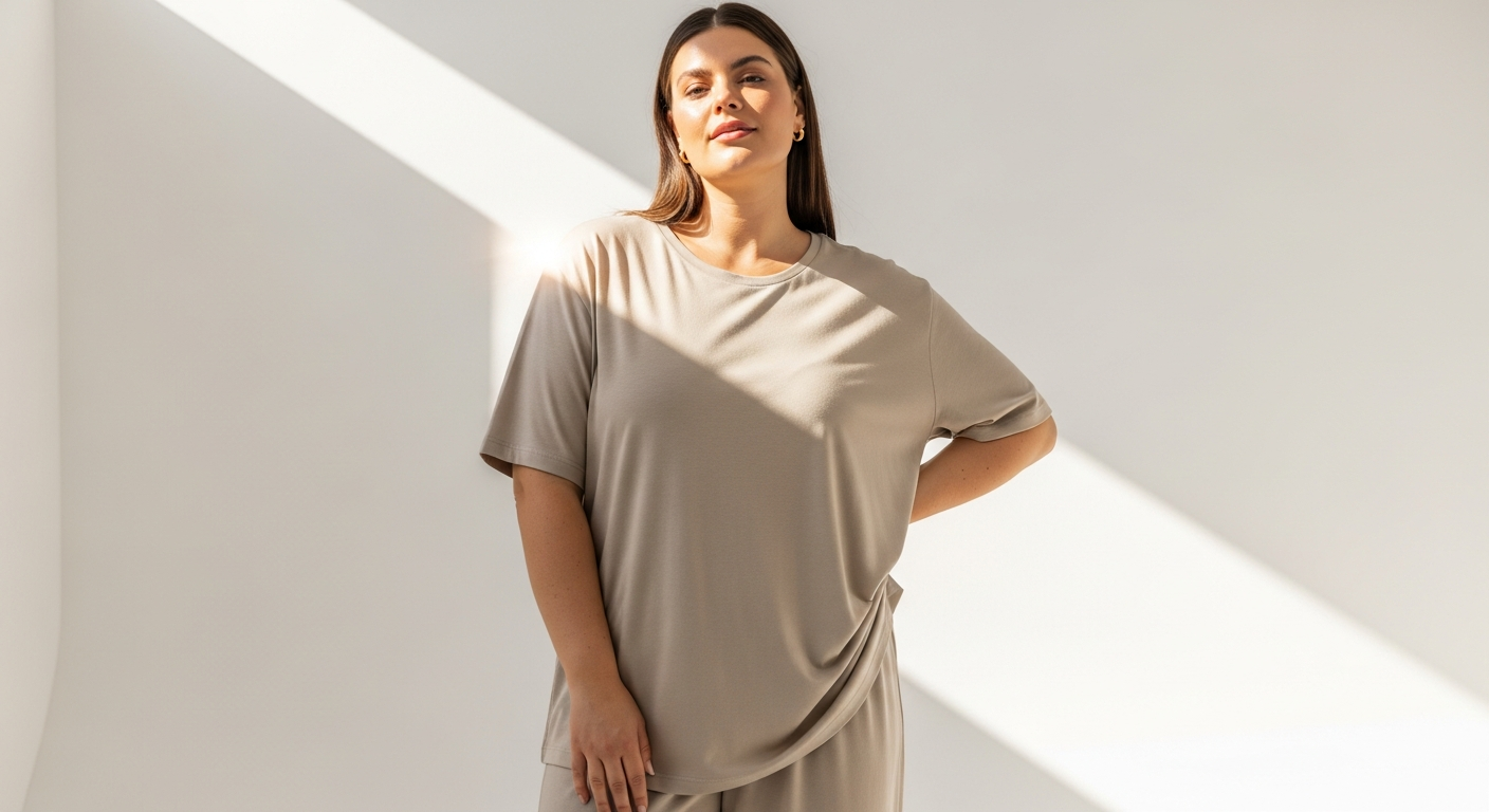 Best Relaxed Fit Cotton T-Shirt for Plus-Size