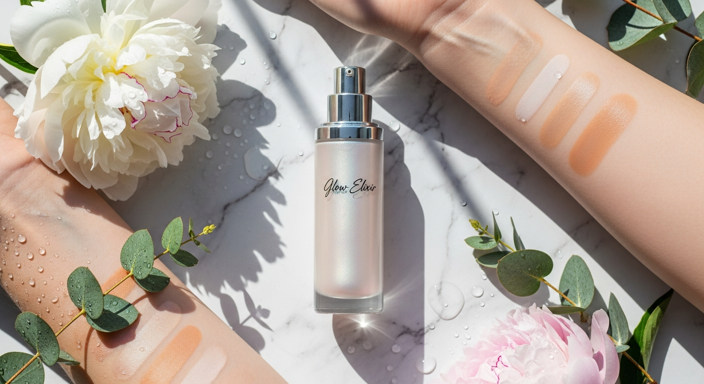 VIEVE Skin Nova Radiant Makeup Primer bottle with luminous glow effect