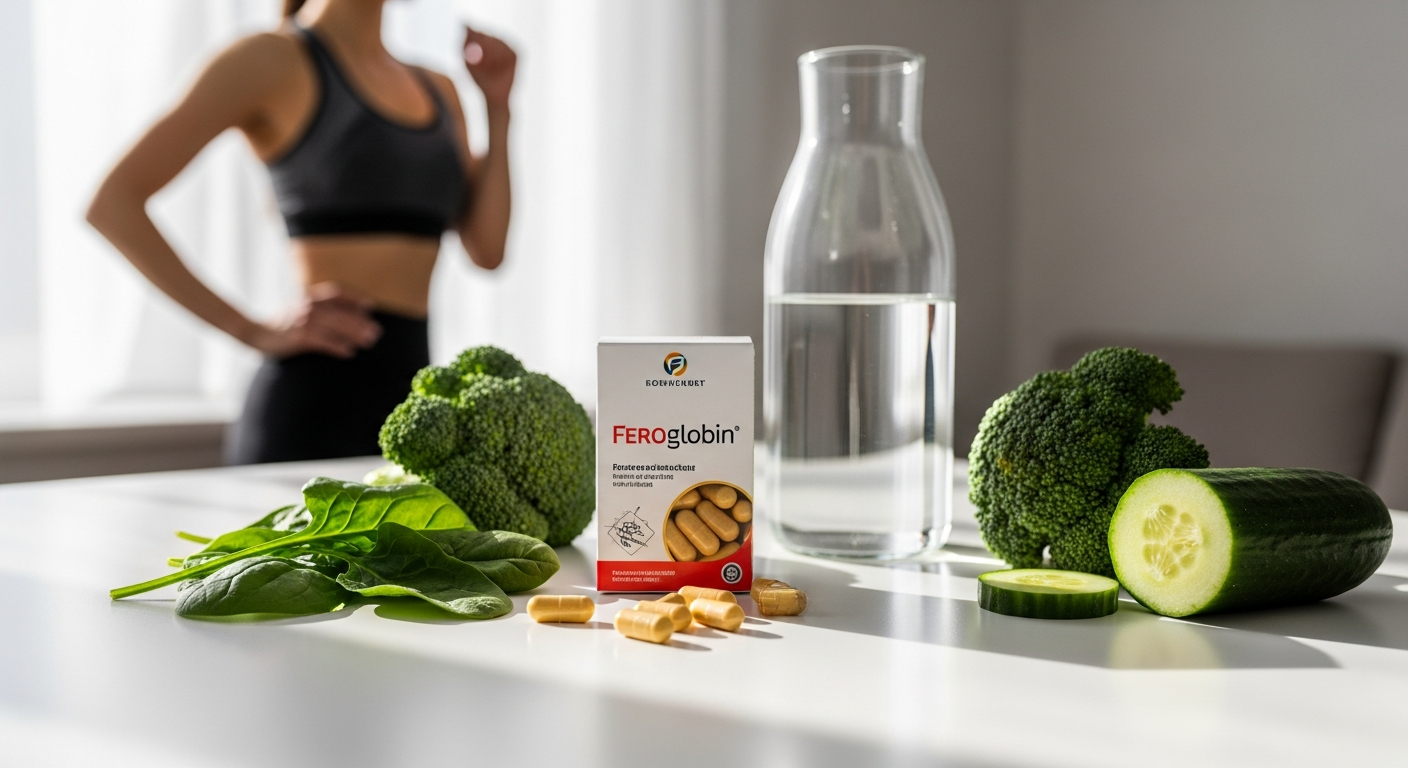 Feroglobin Iron Capsules for Athletes