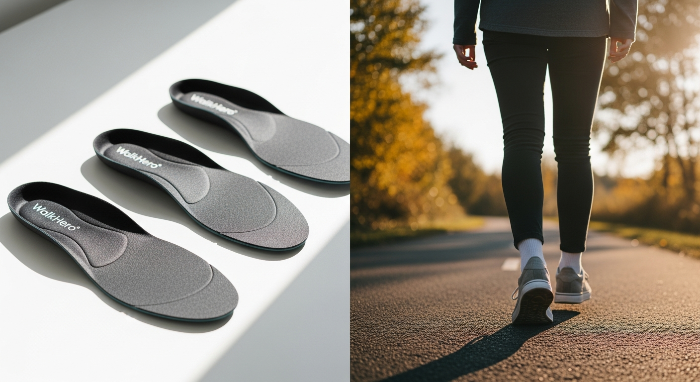WalkHero Arch Support Insoles: Affordable Foot Pain Relief