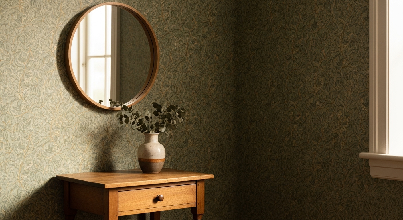 Install William Morris Willow Boughs Wallpaper