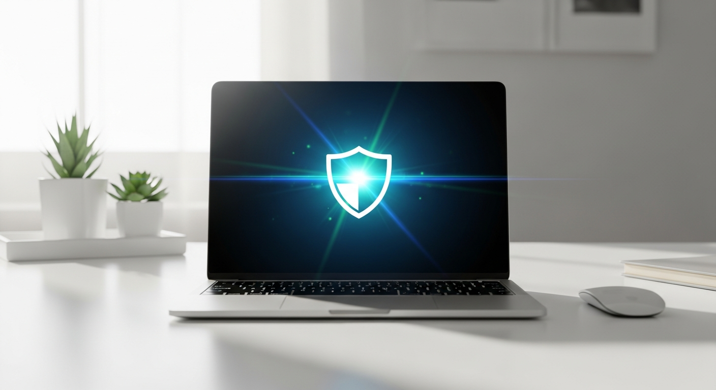 Webroot SecureAnywhere AntiVirus interface showing lightweight protection dashboard