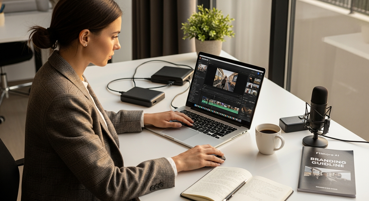 Filmora AI Video Editor for Small Business Marketers