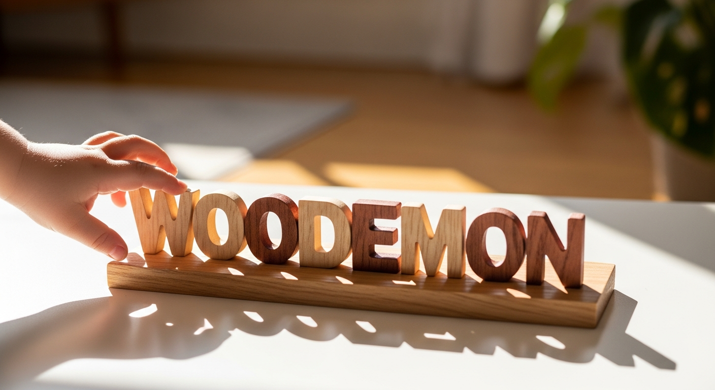 Personalized Wooden Name Puzzle for Kids