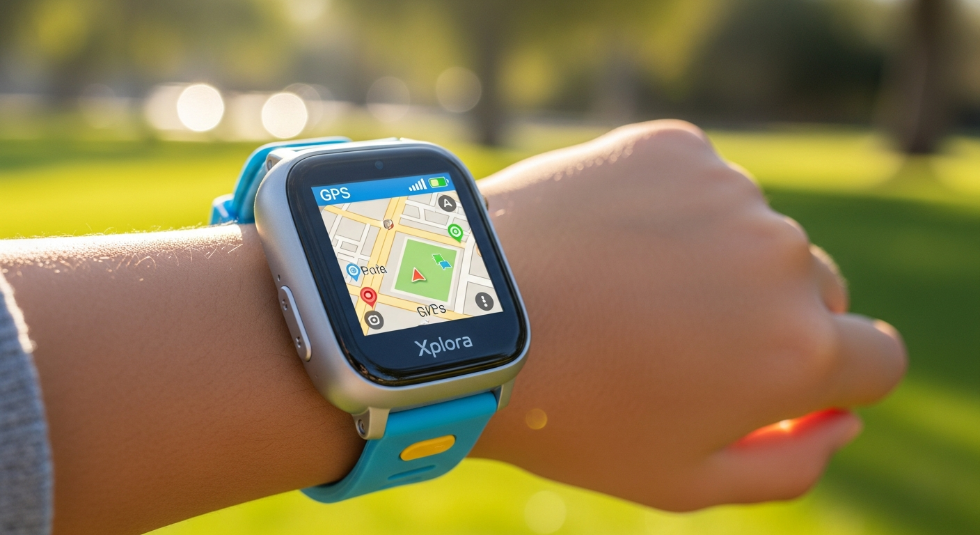Xplora X6Play kids smartwatch with GPS and activity tracking display