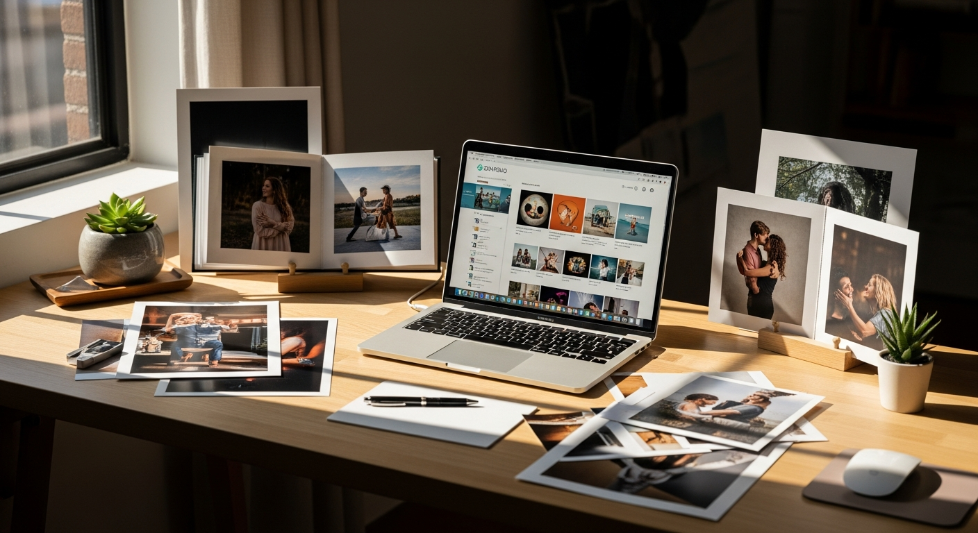 Professional photographer selling prints and digital products through Zenfolio platform