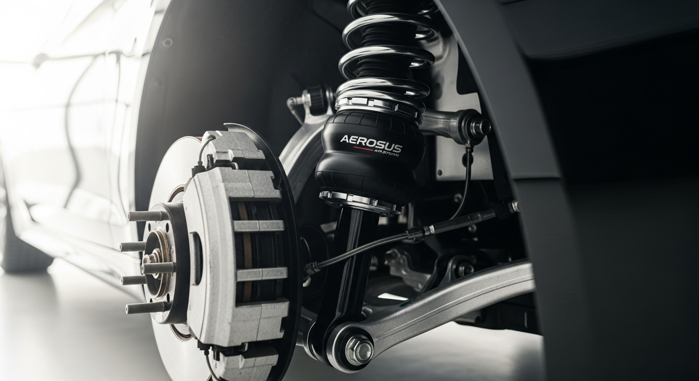 Aerosus premium replacement air spring for luxury vehicle suspension system