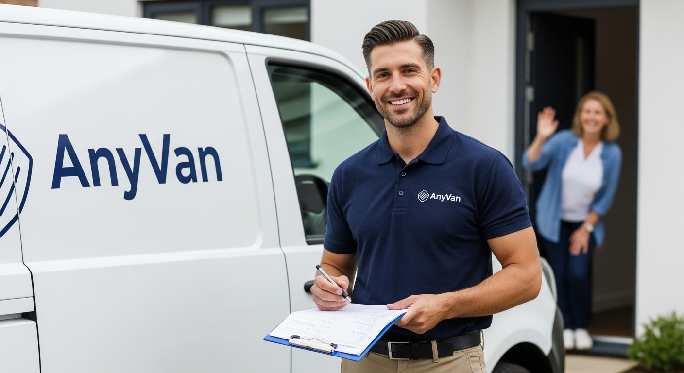 AnyVan Man and Van: Save 40% on Moving Costs