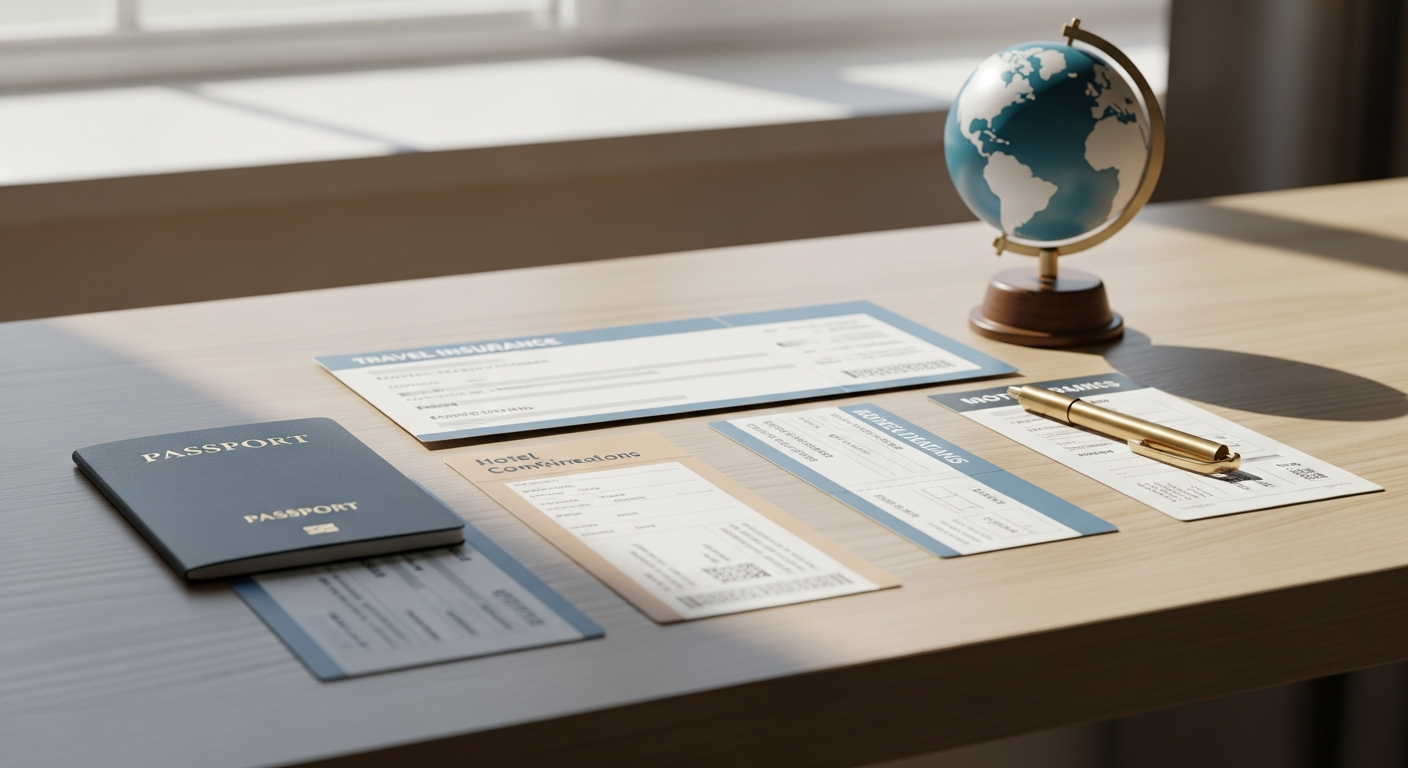 Europ Assistance Annual Travel Insurance Smart policy document with coverage details and pricing information displayed