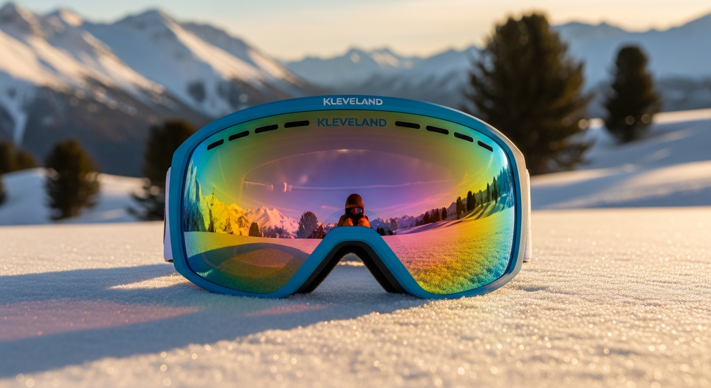 Electric Kleveland Snow Goggle with magnetic lens system and Marcus Kleveland branding
