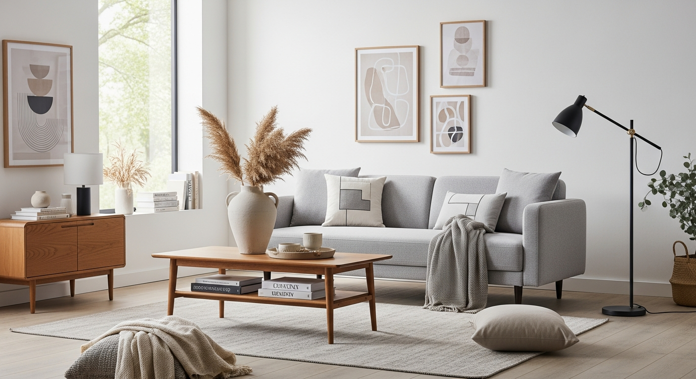 Next.de homeware collection displaying modern furniture and home décor pieces
