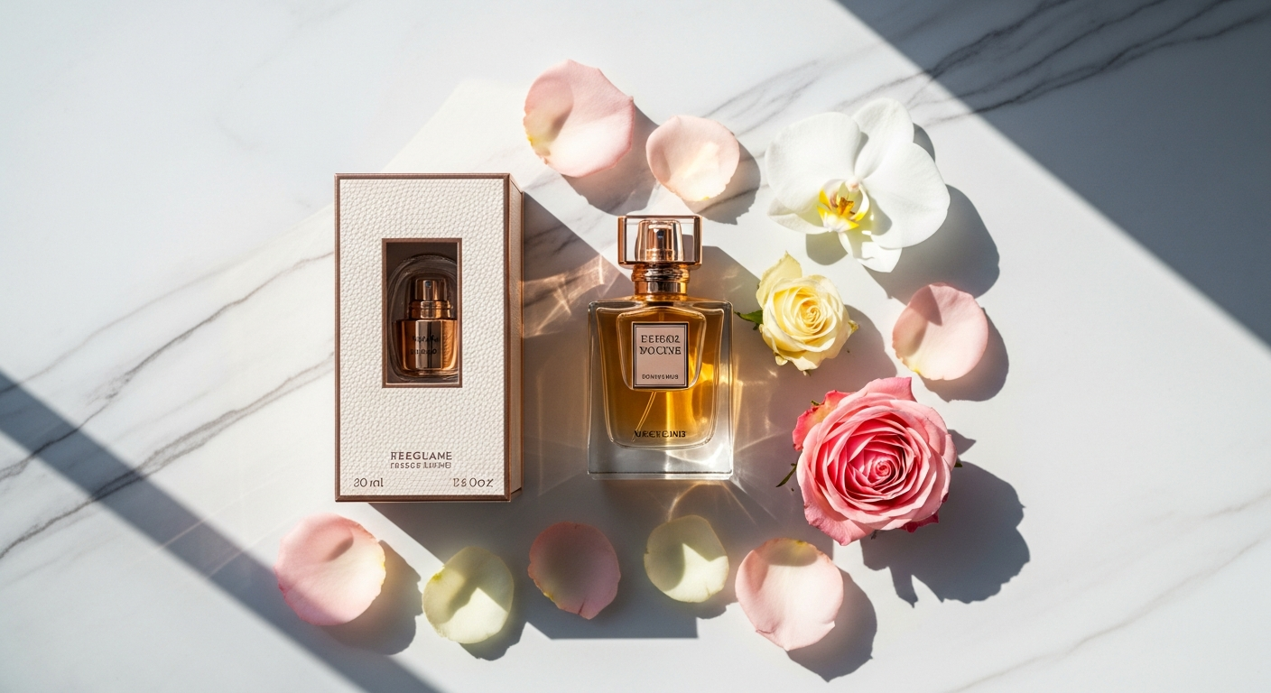 Noted Aromas Monte Carlo perfume bottle displayed next to luxury Baccarat Rouge fragrance comparison