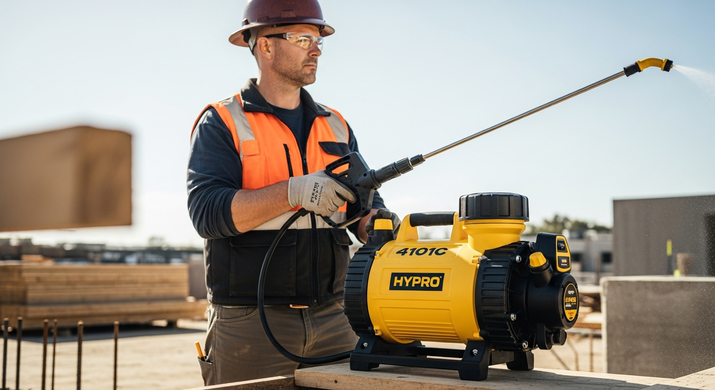 Hypro 4-Roller Pump 4101C spray pump for turf and pest control applications