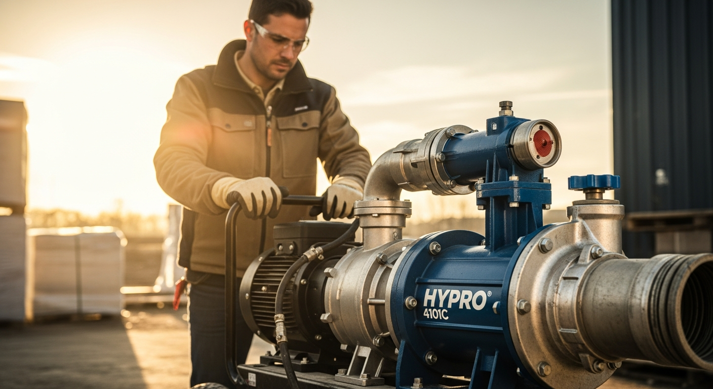 Hypro 4-Roller Pump 4101C agricultural sprayer pump for professional contractors