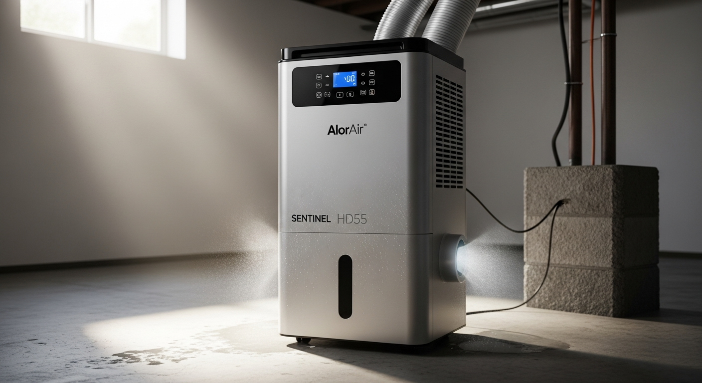 AlorAir Sentinel HD55: Best Crawl Space Dehumidifier