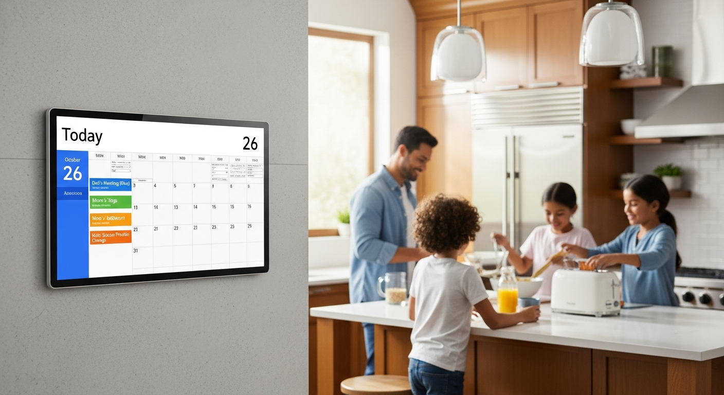 Apolosign 21.5″ Smart Family Calendar Guide