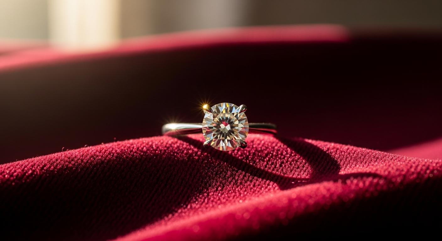 Customize Your Divine Idylle Solitaire Ring