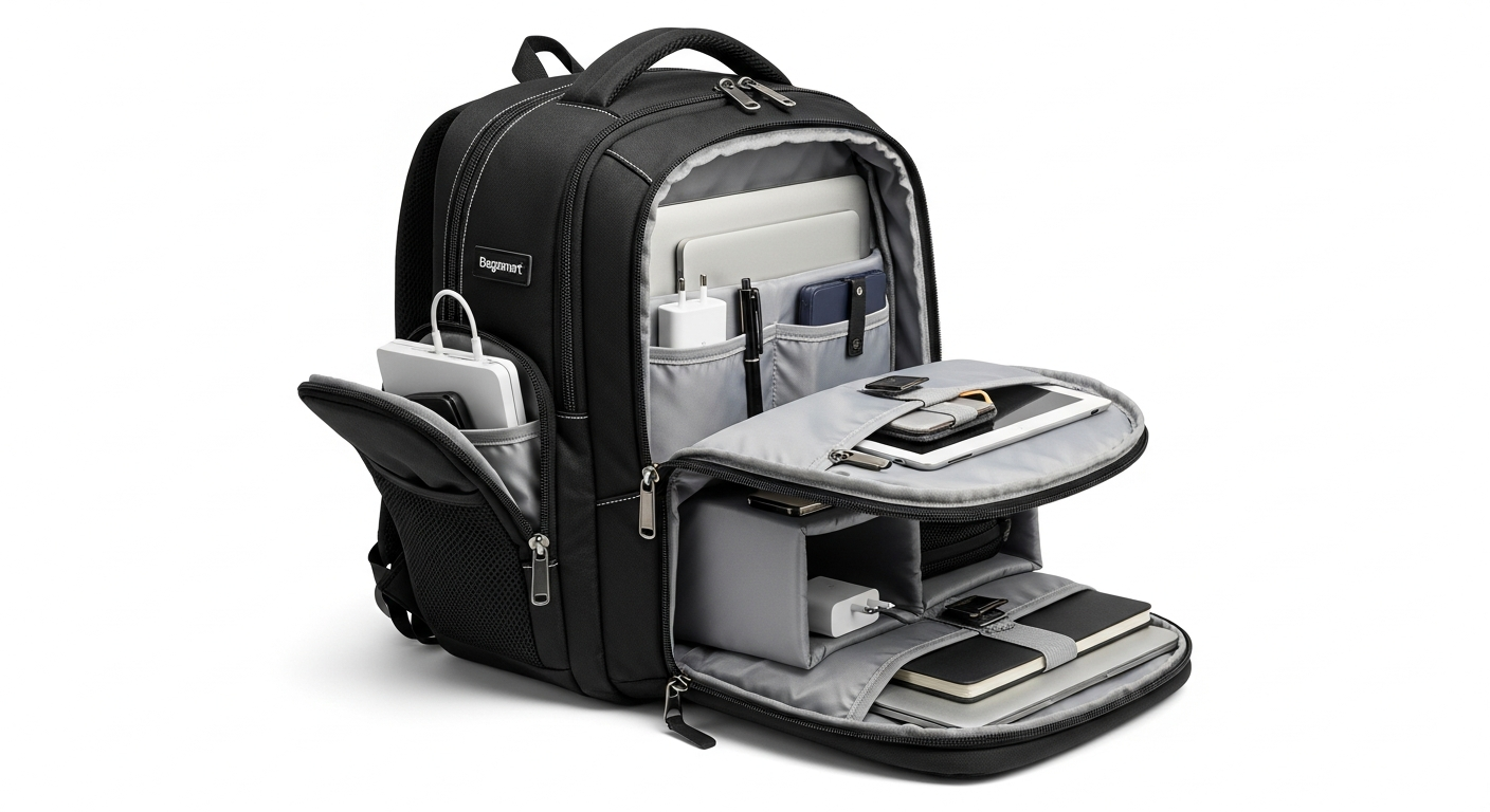 How Bagsmart Blast Expandable Backpack Supports Organized Short-Term Travel