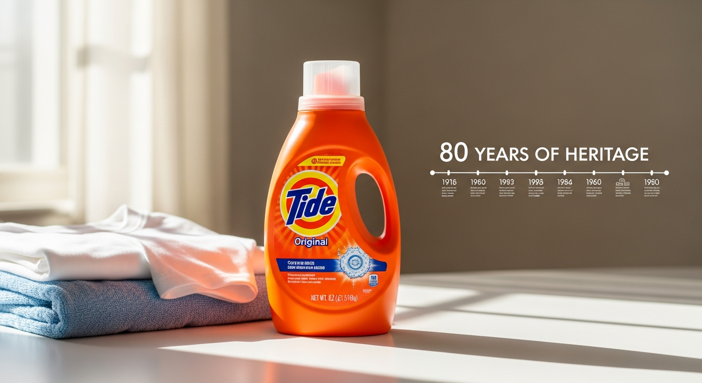 Tide Original Scent: 80 Years of Stain-Fighting Power