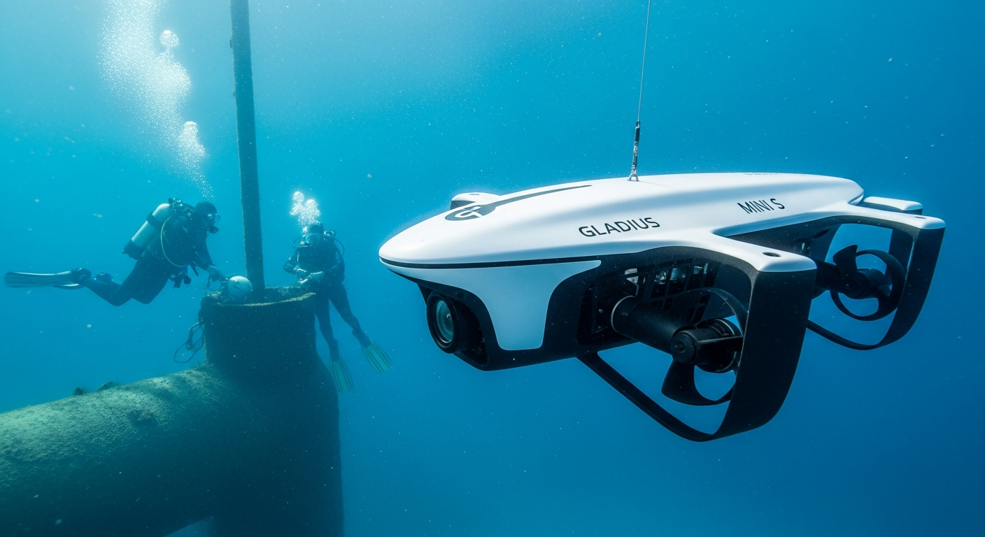 GLADIUS MINI S: Professional Underwater Inspection