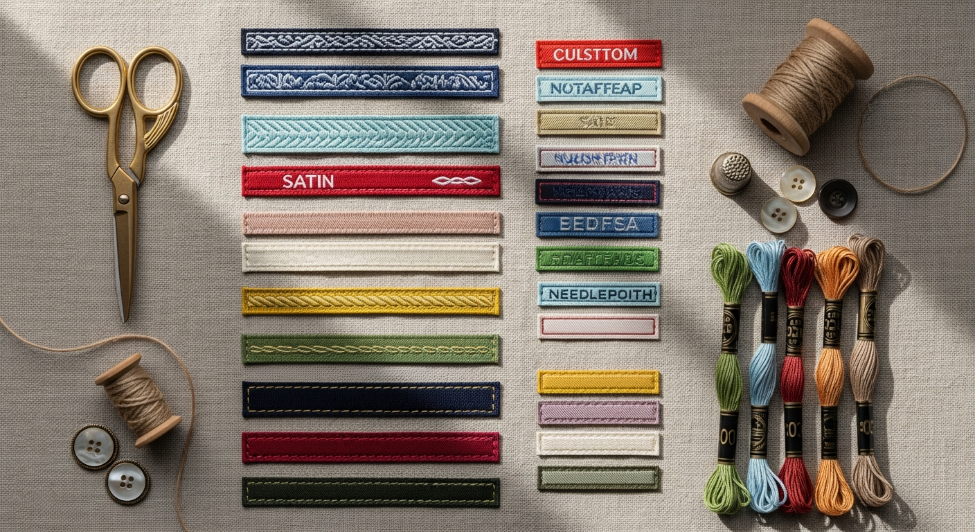 Custom Woven Labels for Handmade Brands