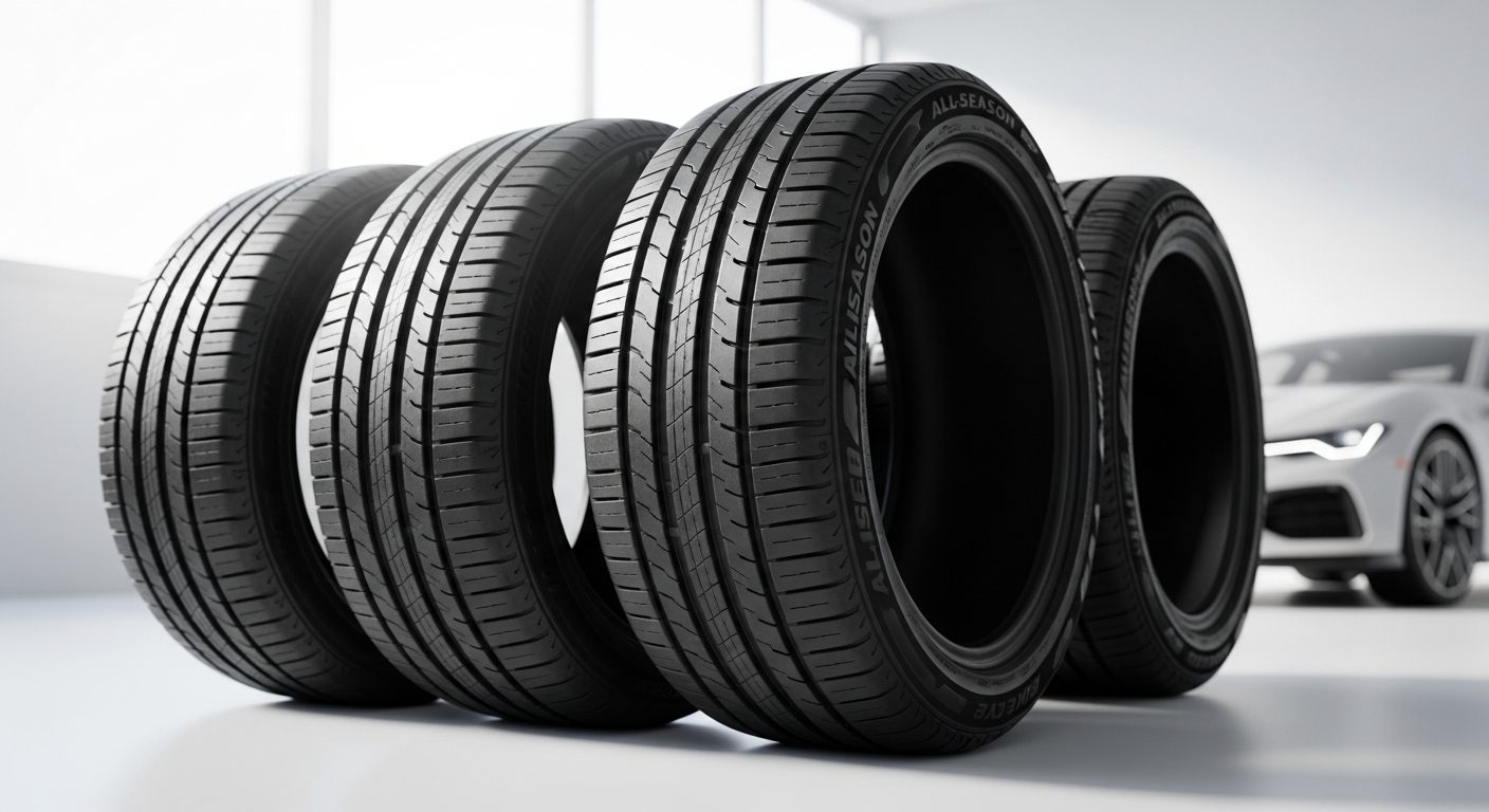 Premium All-Season Car Tires for Year-Round Driving