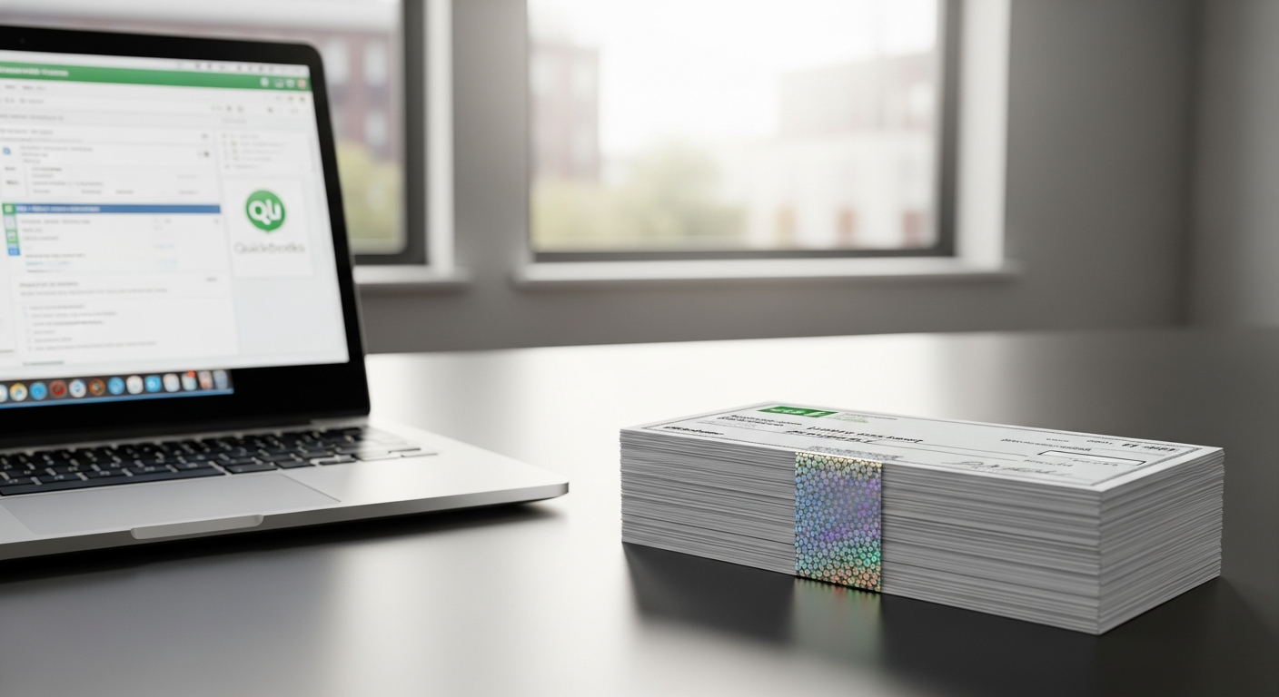 High Security Laser Checks for QuickBooks