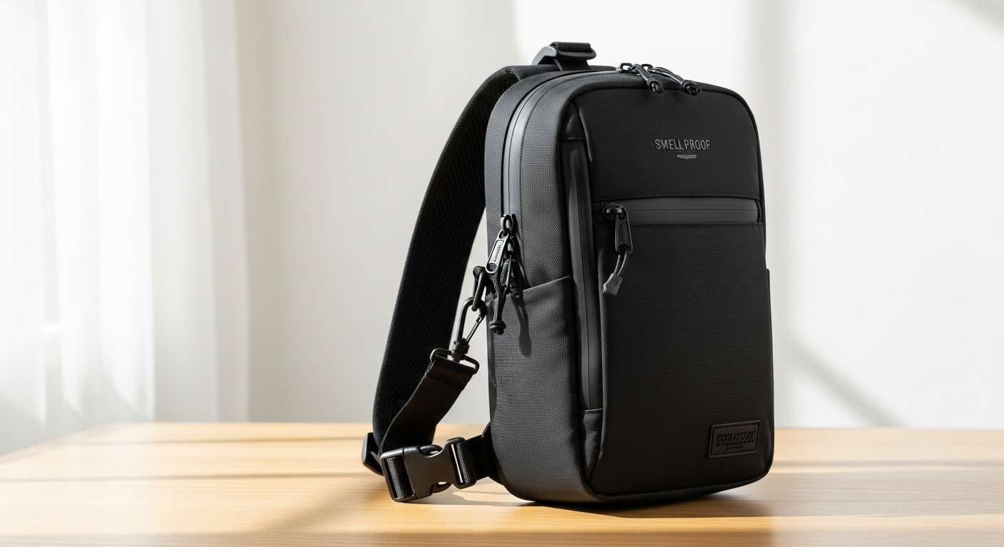 Erozul Equinox Smell Proof Sling Bag Review