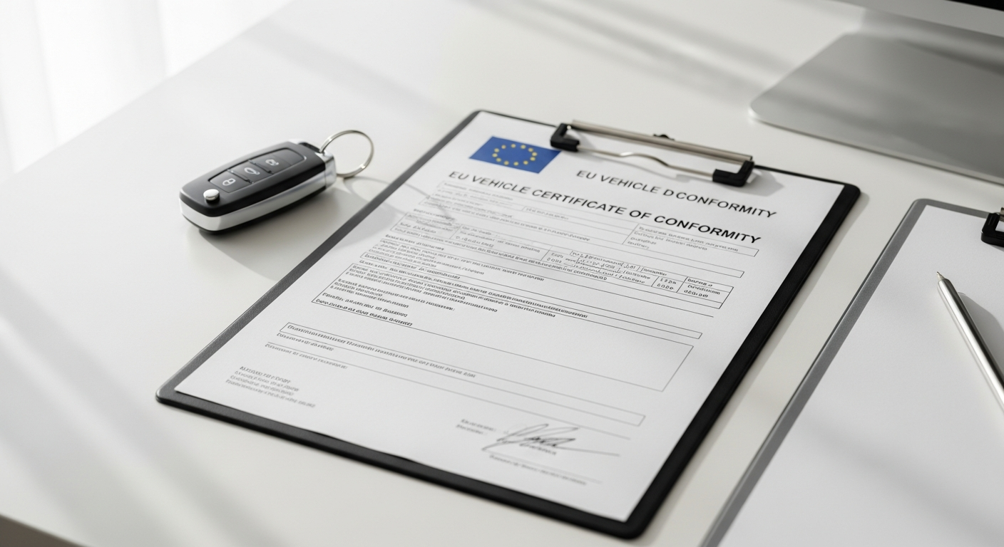 Get Official EU Vehicle Certificate of Conformity