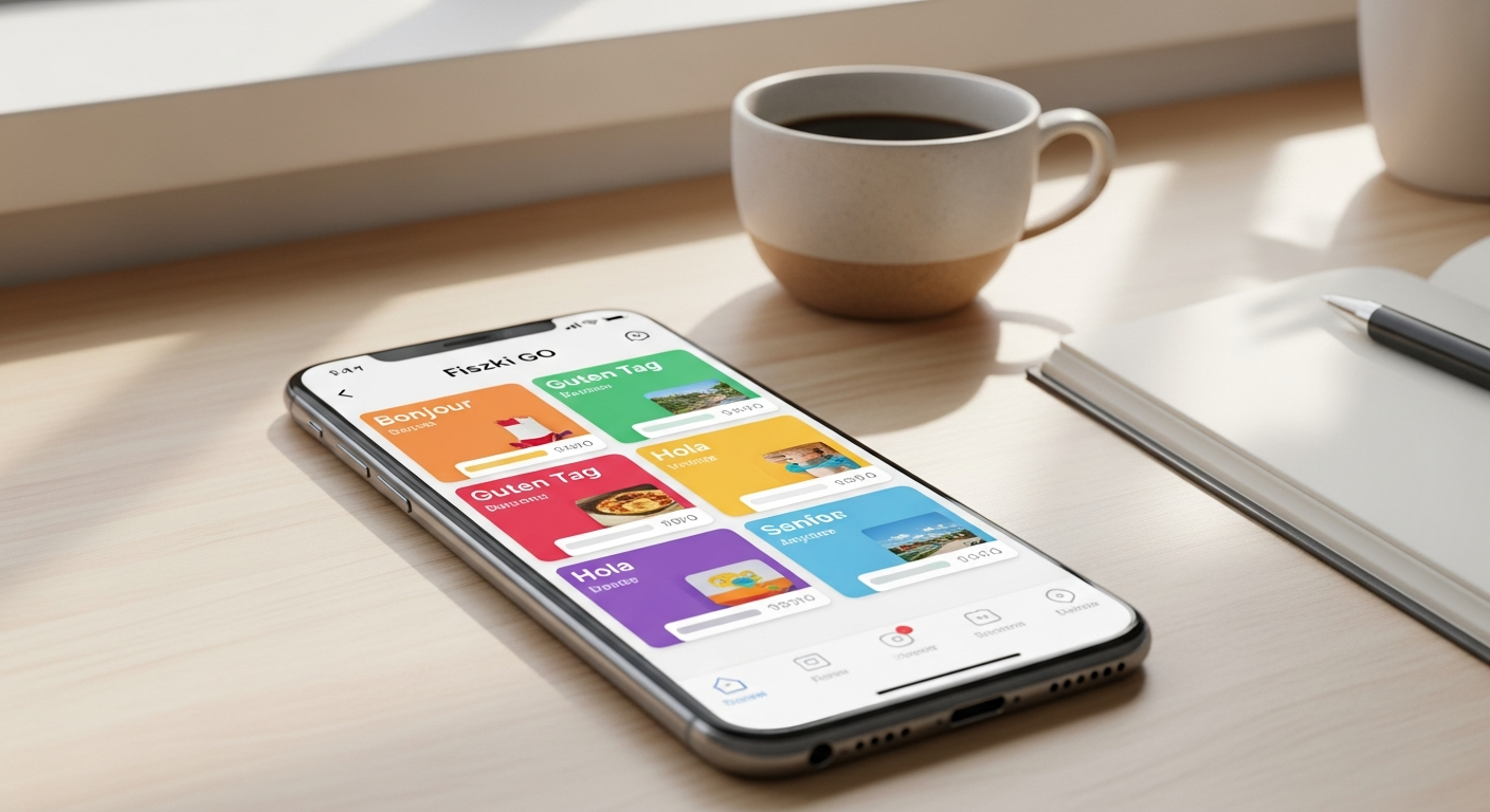 Fiszki GO: Learn Languages in 10-15 Minutes Daily