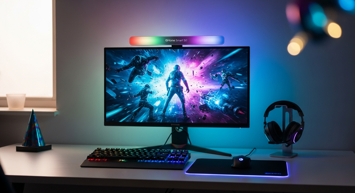 GHome Smart SL1 LED Backlight: Gaming & Party
