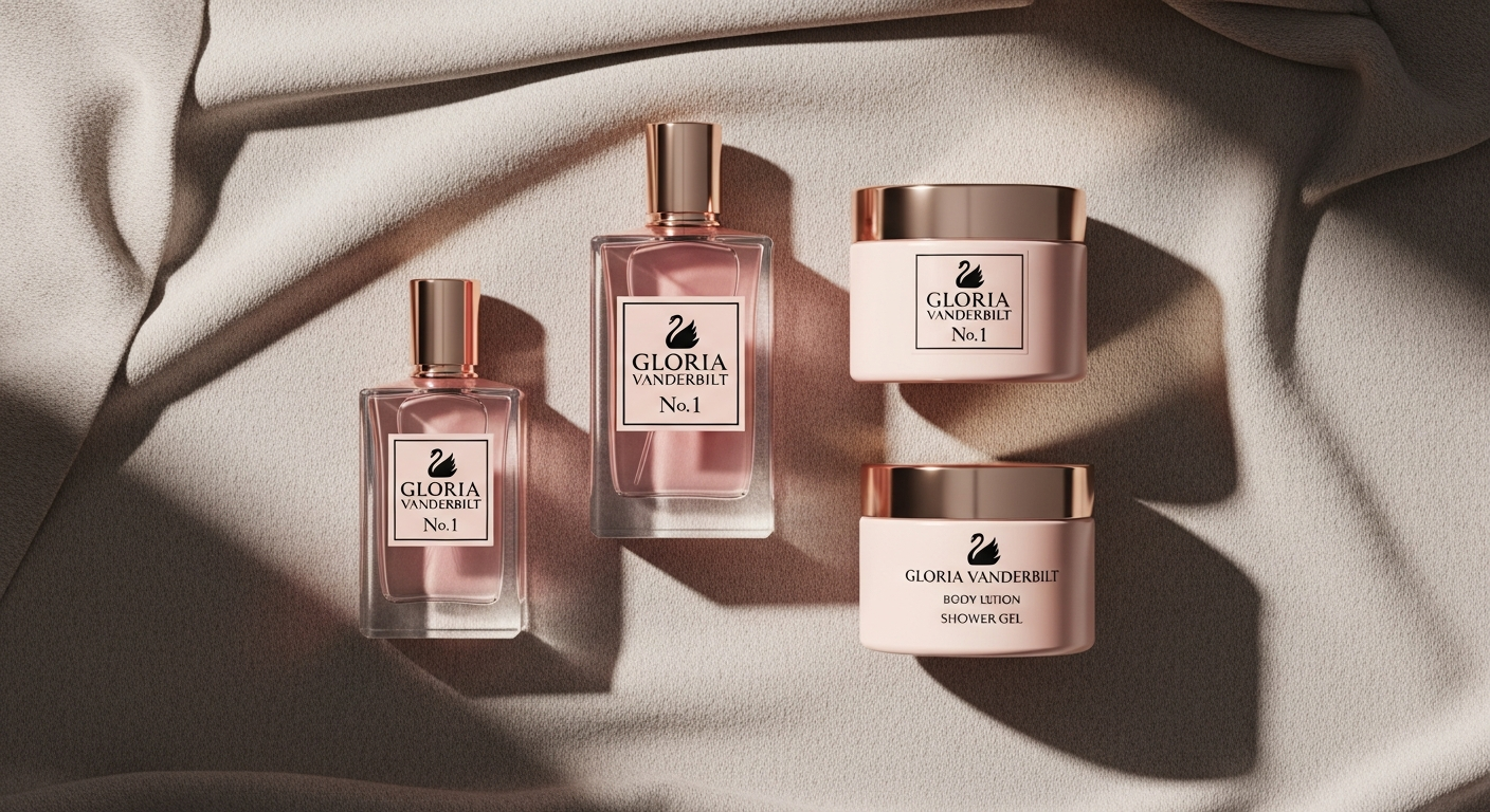 Gloria Vanderbilt No. 1 Fragrance Gift Set with elegant packaging and dual products