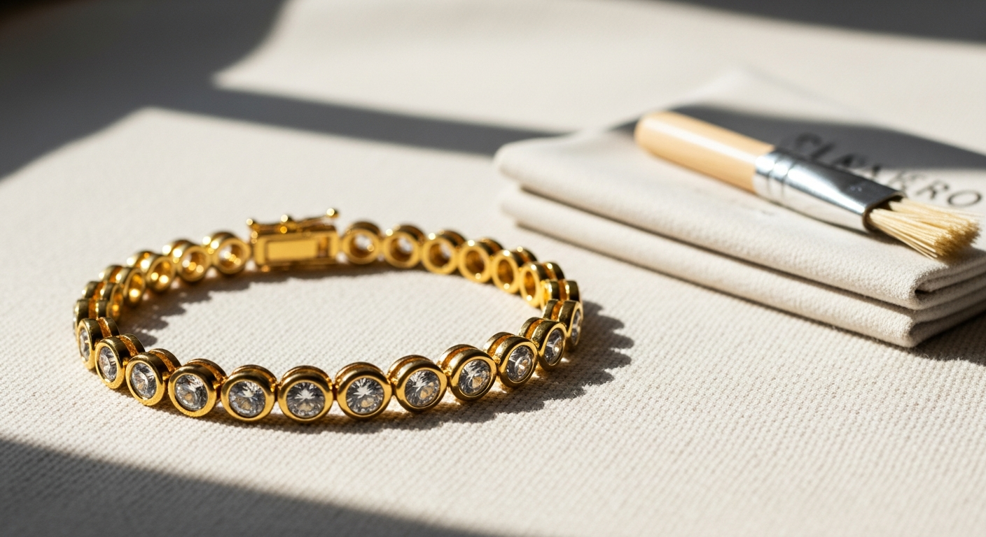 Care Guide for Gold-Plated Synthetic Stone Bracelets